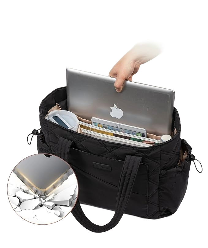 BOLSO IMPERMEABLE NEGRO