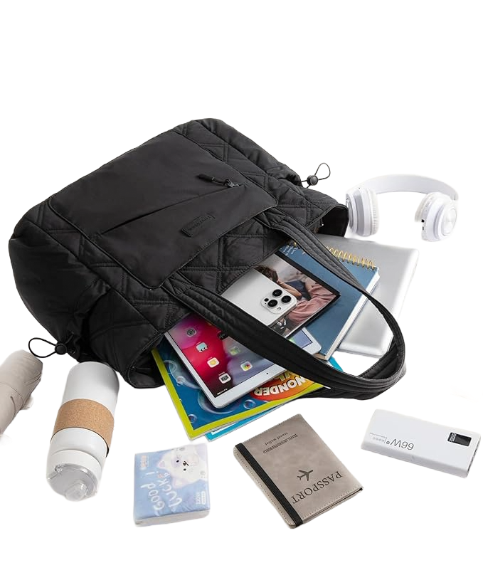 BOLSO IMPERMEABLE NEGRO